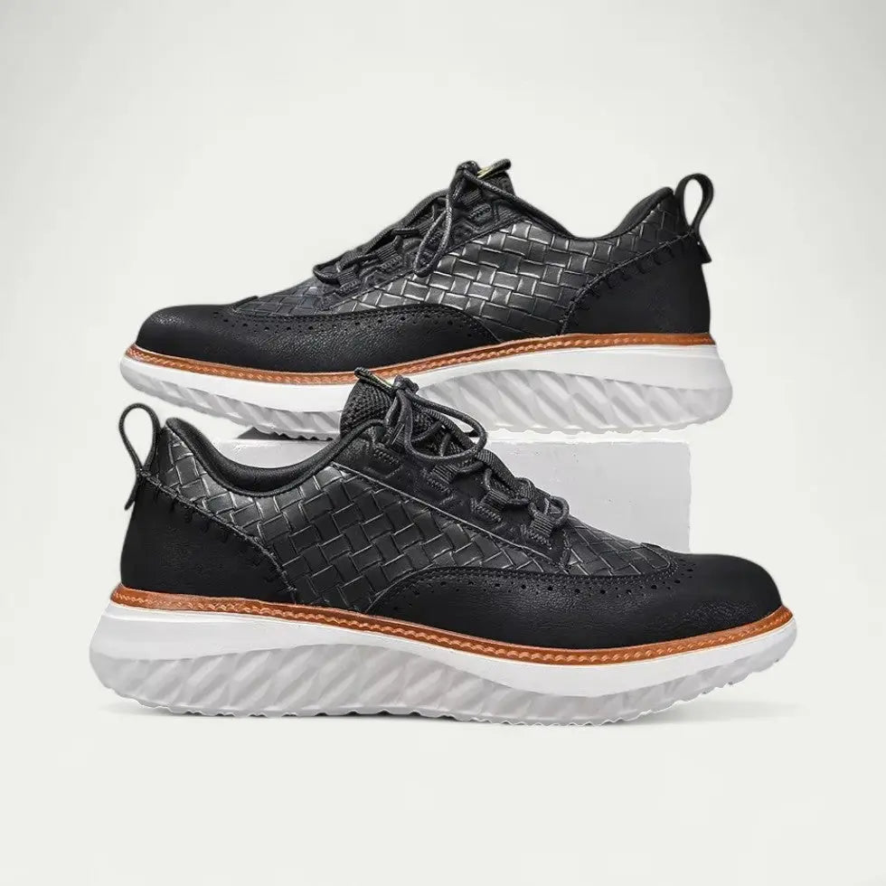 Men's Trainers White Size 6-11 PU Leather 1