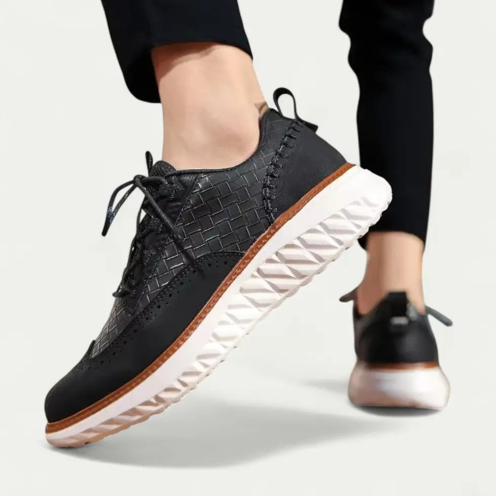 Men's Trainers White Size 6-11 PU Leather 2