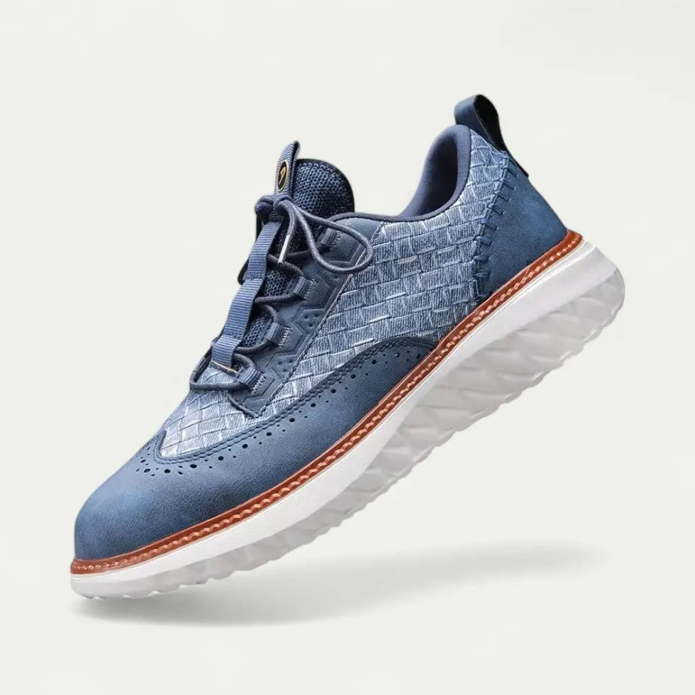 Men's Trainers White Size 6-11 PU Leather 3