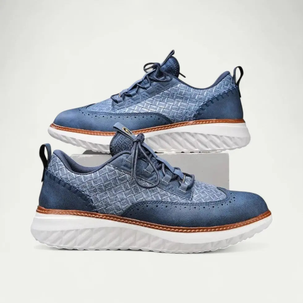 Men's Trainers White Size 6-11 PU Leather 4