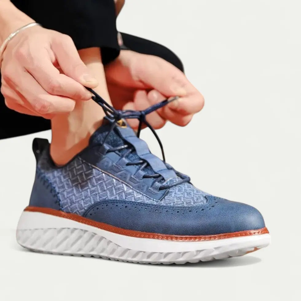 Men's Trainers White Size 6-11 PU Leather 5