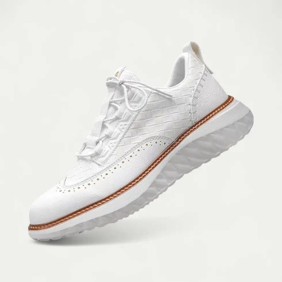 Men's Trainers White Size 6-11 PU Leather 7