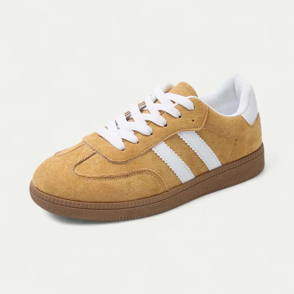 Women's Sneakers Grey Size 8 Faux Leather and Mesh - Best Walking Shoes for Women 5