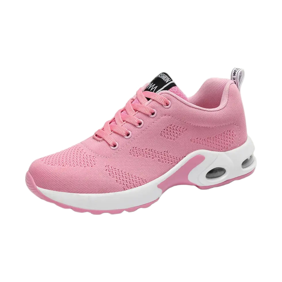 Women's Walking Shoes Pink Size 4-12 Knit Mesh, Orthopedic Trainers for Comfort 0