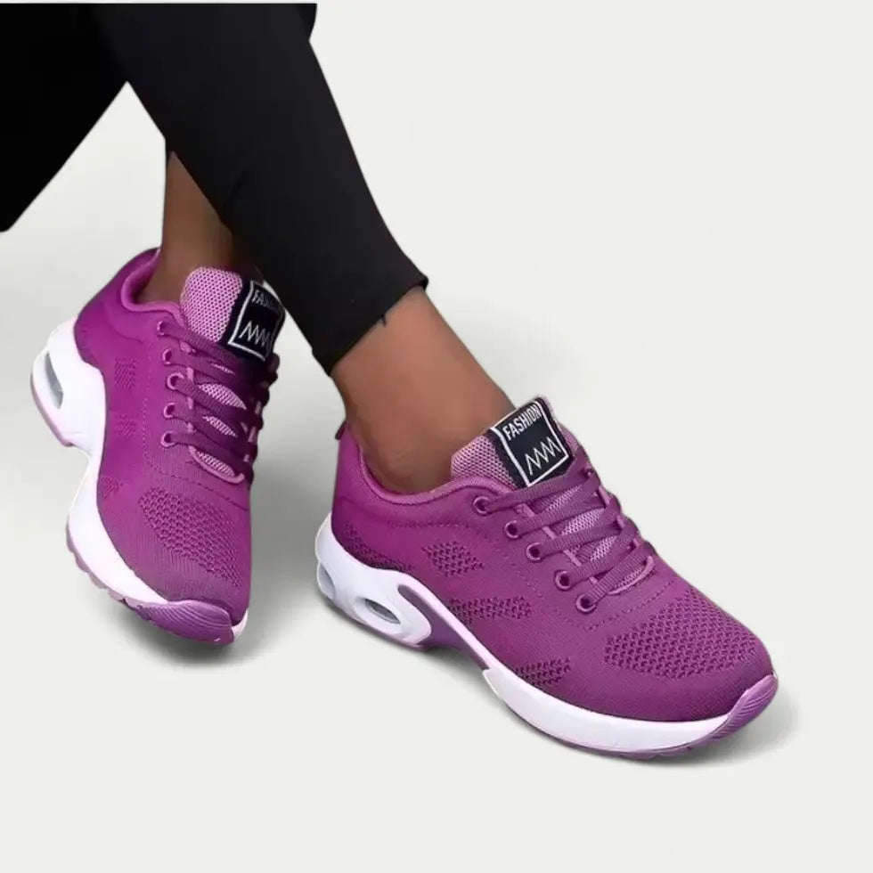 Women's Walking Shoes Pink Size 4-12 Knit Mesh, Orthopedic Trainers for Comfort 7